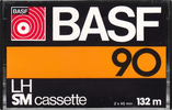 Compact Cassette BASF LH 90 Type I Normal 1977 Europe