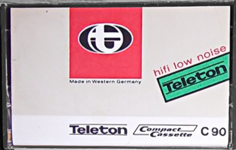 Compact Cassette: Unknown Teleton -  90