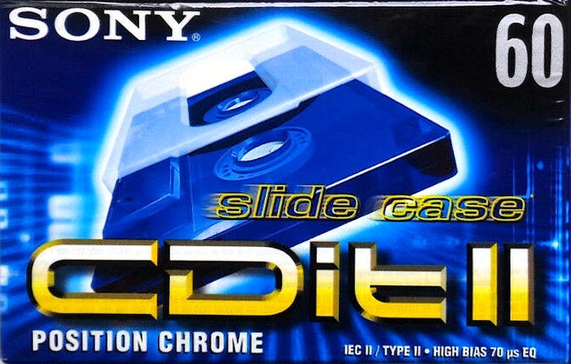 Compact Cassette: Sony  - CDit II 60