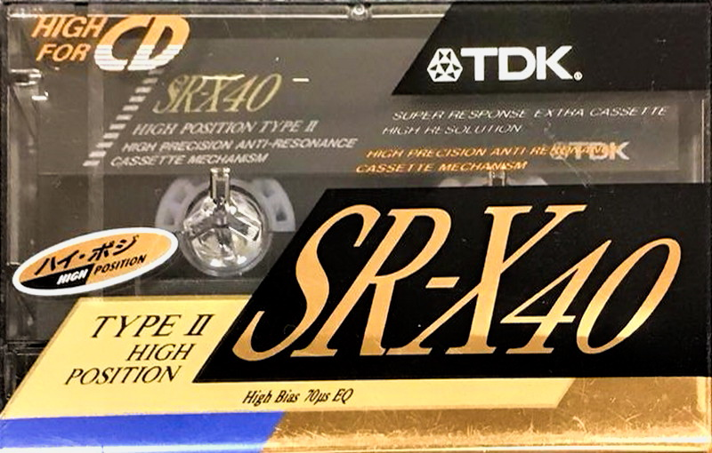 Compact Cassette: TDK  - SR-X 40