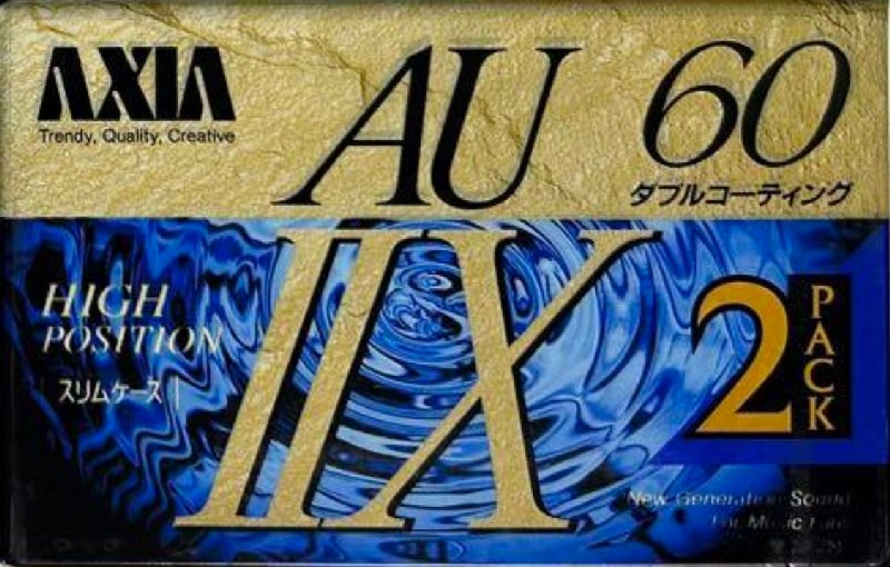 Compact Cassette: FUJI AXIA - AU-IIx 60