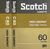 Compact Cassette Scotch High Energy 60 Type I Normal 1975 Europe