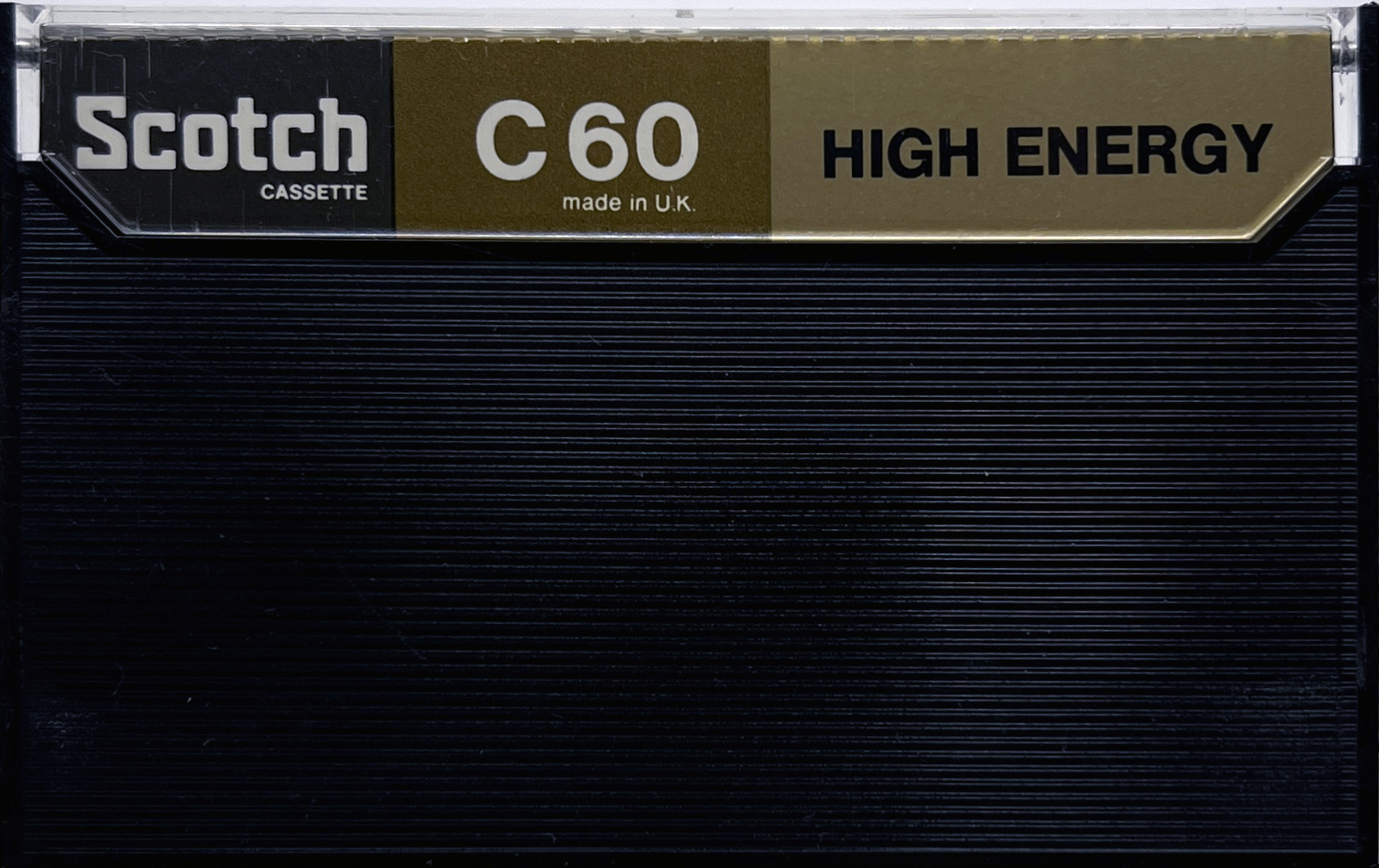 Compact Cassette Scotch High Energy 60 Type I Normal 1975 Europe