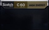 Compact Cassette Scotch High Energy 60 Type I Normal 1975 Europe