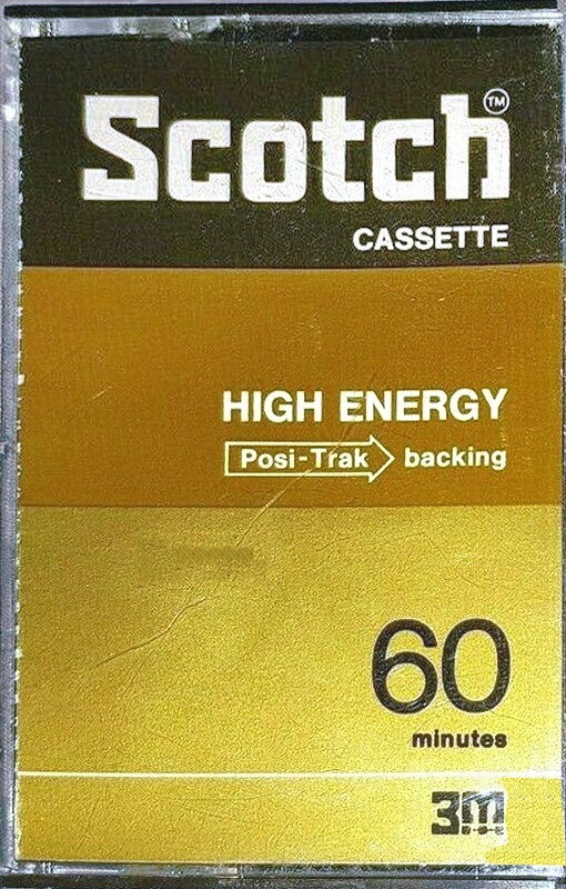Compact Cassette Scotch High Energy 60 Type I Normal 1975 Europe
