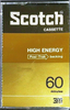 Compact Cassette Scotch High Energy 60 Type I Normal 1975 Europe