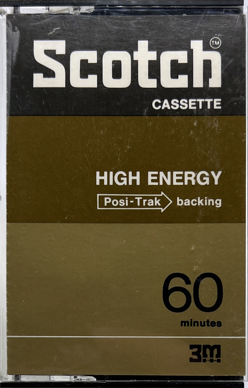 Compact Cassette Scotch High Energy 60 Type I Normal 1975 Europe