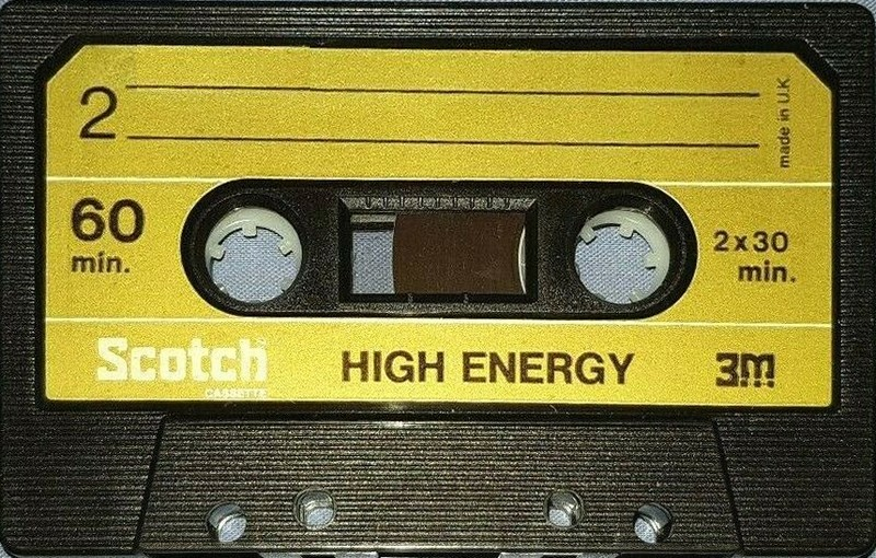 Compact Cassette: 3M Scotch - High Energy 60