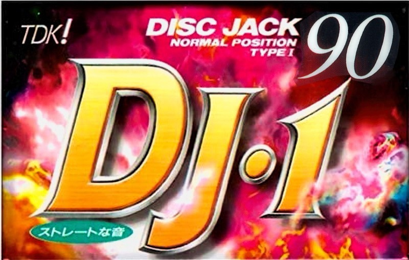 Compact Cassette TDK DJ1 Disc Jack 90 "DJ1-90" Type I Normal 1995 Japan