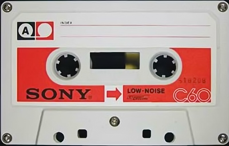 Compact Cassette Sony 60+2 "High Fidelity" Type I Normal 1974 USA