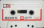 Compact Cassette Sony 60+2 "High Fidelity" Type I Normal 1974 USA