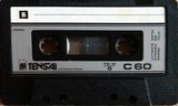 Compact Cassette Tensai TD M 5 60 Type IV Metal 1981 Europe