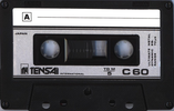 Compact Cassette Tensai TD M 5 60 Type IV Metal 1981 Europe