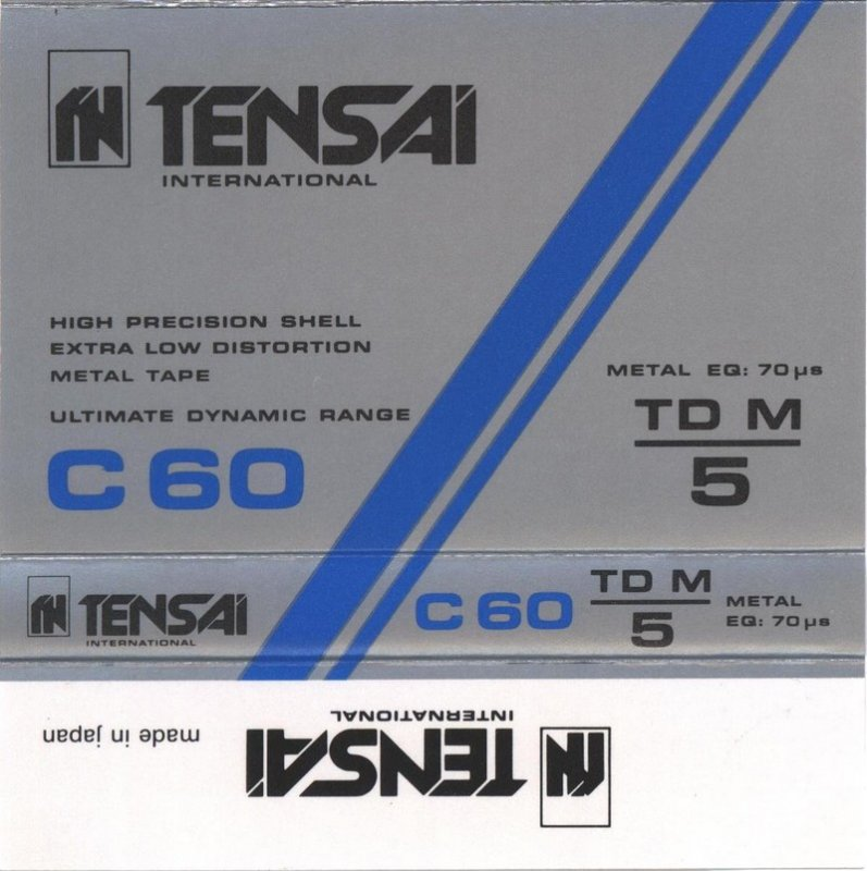 Compact Cassette: Nippon Columbia / Denon Tensai -  60