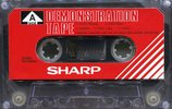 Compact Cassette Sharp Demonstration Tape 1980 Worldwide