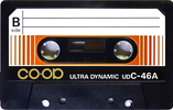 Compact Cassette CO-OP UD 46 Type I Normal 1977 Japan