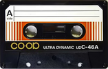 Compact Cassette CO-OP UD 46 Type I Normal 1977 Japan