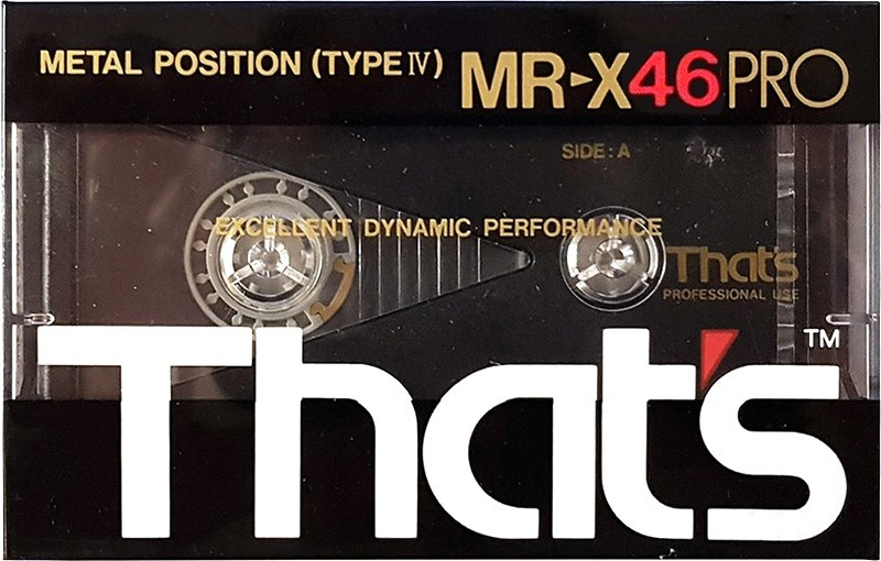 Compact Cassette: Taiyo Yuden Thats - MR-X Pro 46