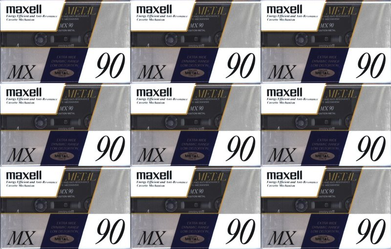 Compact Cassette: Maxell / Hitachi Maxell - MX 90