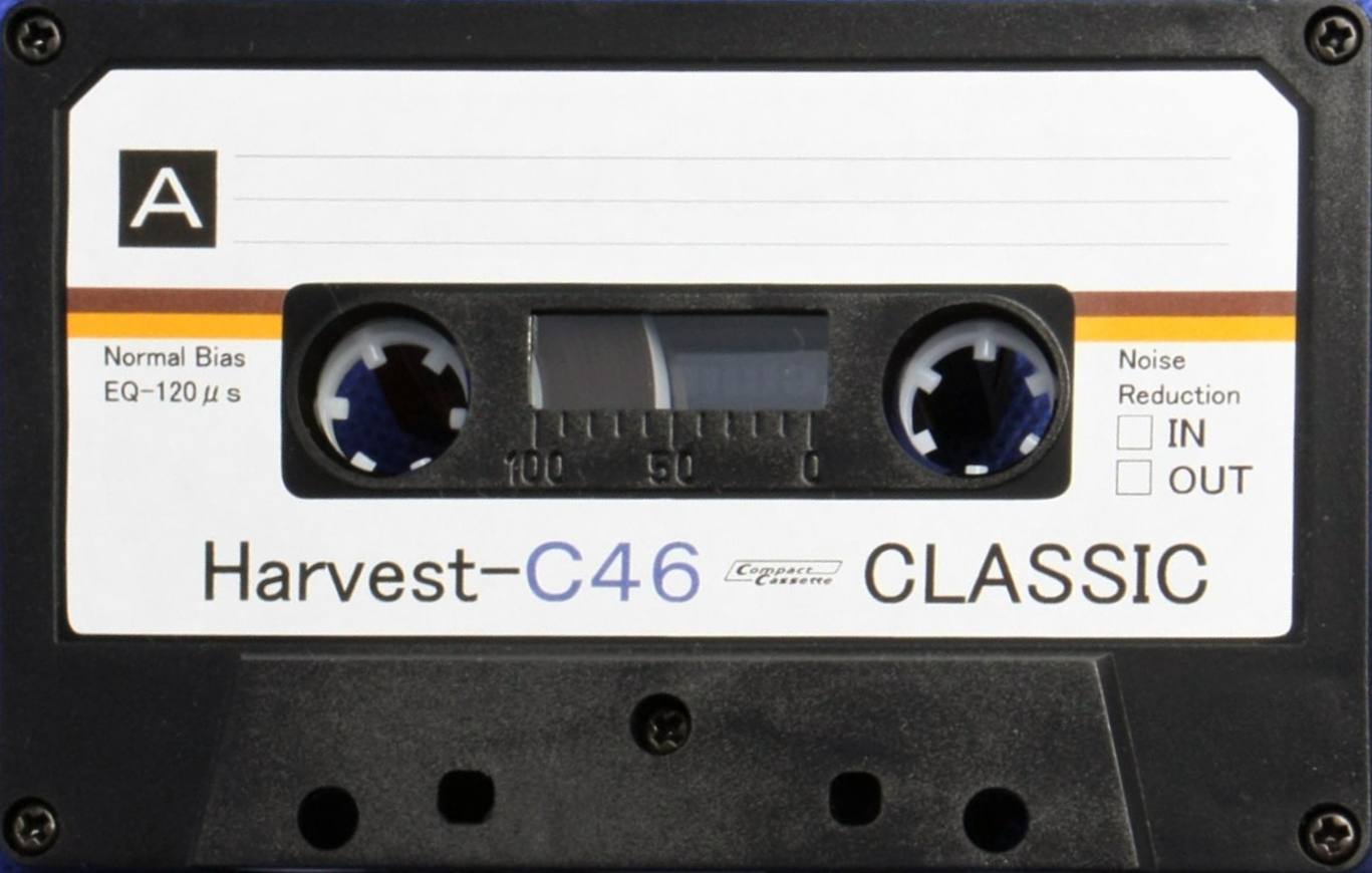 Compact Cassette Classic Harvest 46 Type I Normal 2022 Worldwide