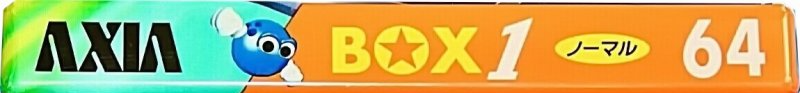 Compact Cassette AXIA Box 1 64 "BOX1B 64" Type I Normal 1996 Japan