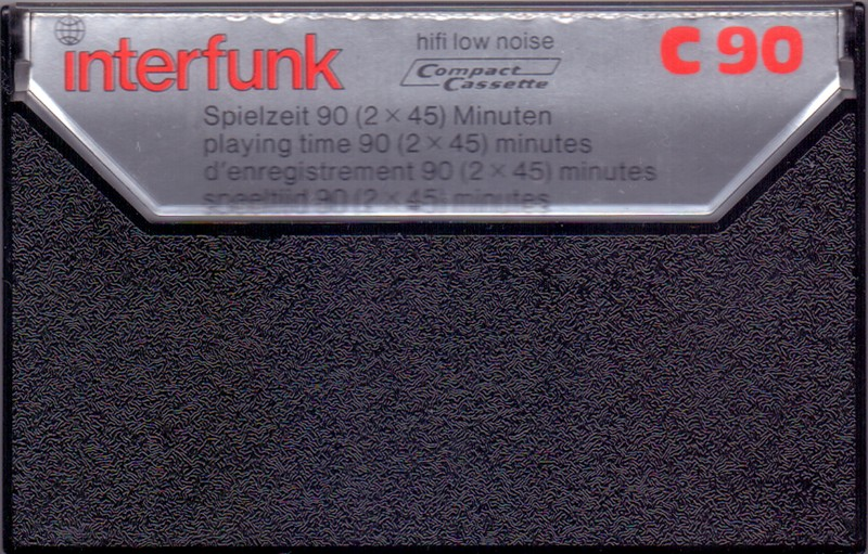 Compact Cassette Interfunk 90 Type I Normal 1975 Germany
