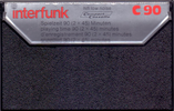 Compact Cassette Interfunk 90 Type I Normal 1975 Germany