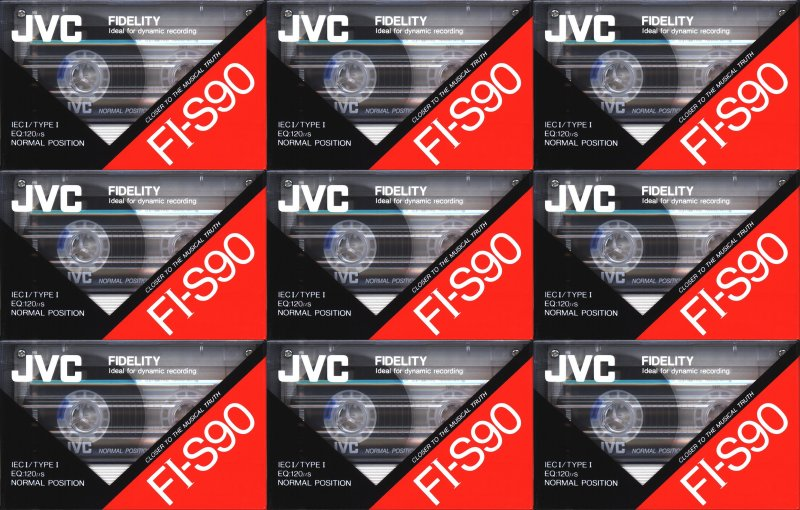 Compact Cassette:  JVC - FI-S 90