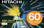 Compact Cassette Hitachi DL 60 Type I Normal 1993 Europe