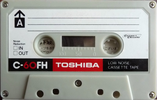 Compact Cassette Toshiba FH 60 Type I Normal 1980 Japan