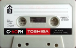 Compact Cassette Toshiba FH 60 Type I Normal 1980 Japan