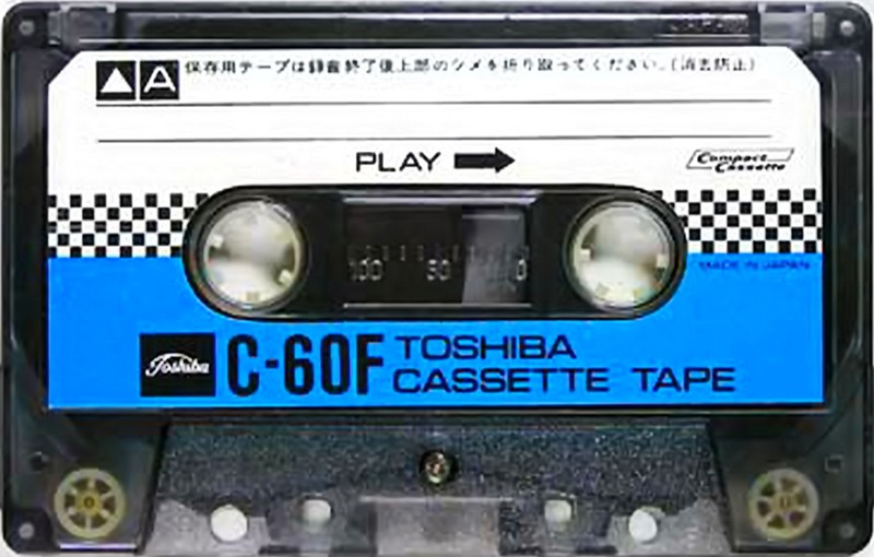 Compact Cassette Toshiba F 60 Type I Normal 1973 Japan