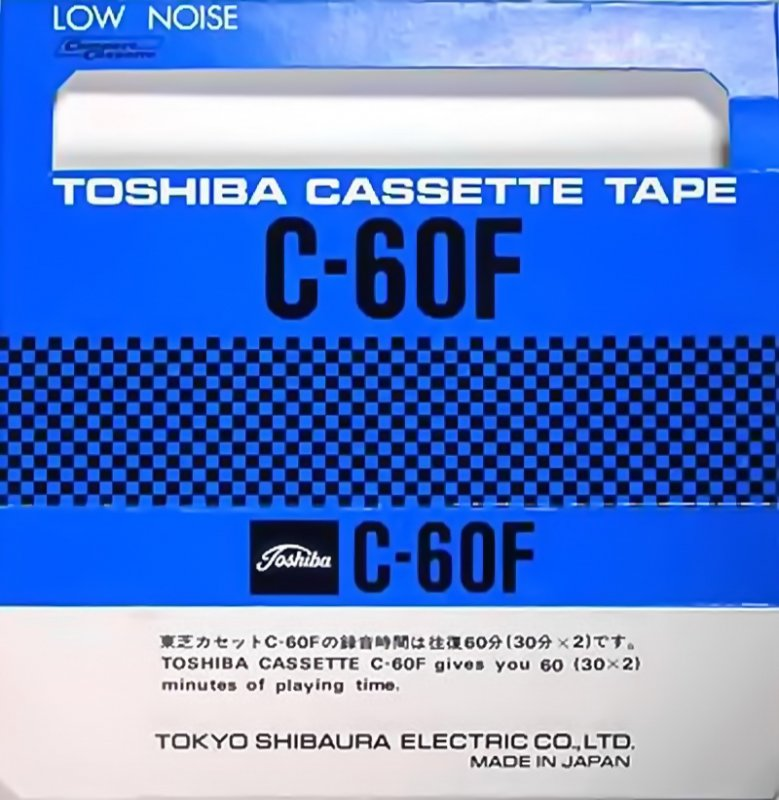 Compact Cassette:  Toshiba - F 60