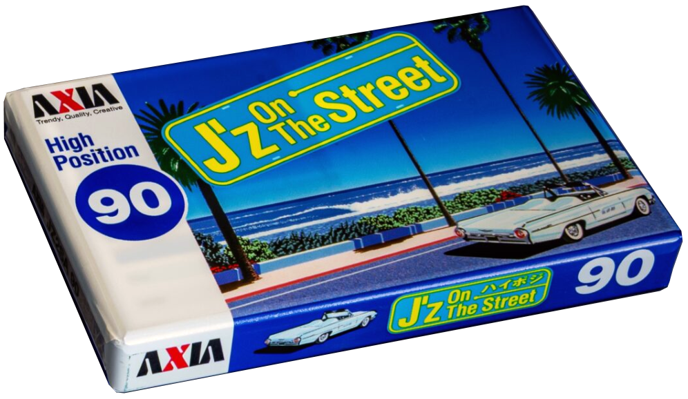 Compact Cassette AXIA J`z On the Street 90 "JZ2SA 90" Type II Chrome 1999 Japan