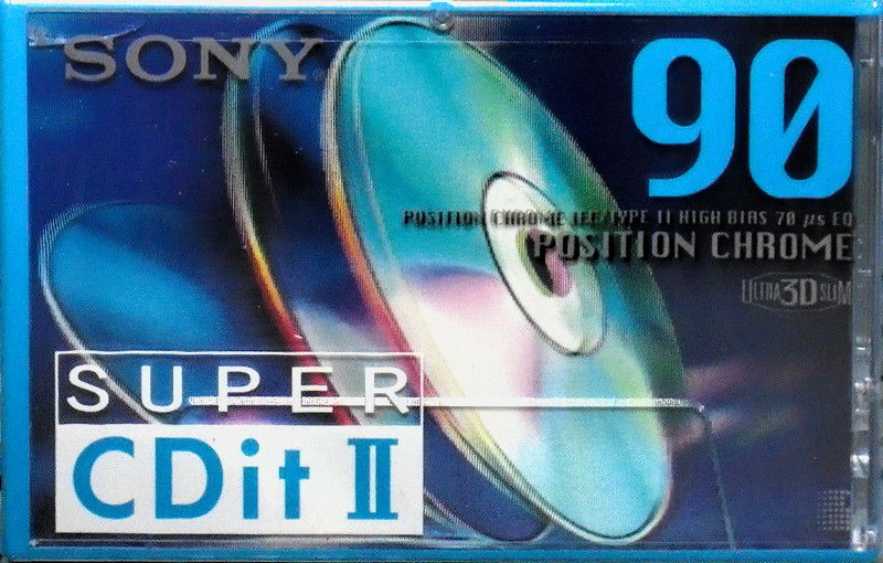 Compact Cassette: Sony  - Super CDit II 90