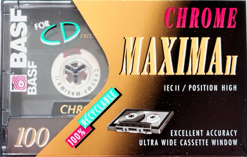 Compact Cassette: BASF  - Chrome Maxima II 100