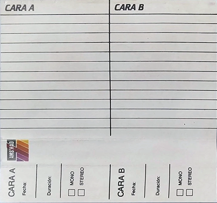 Compact Cassette Amstrad 60 "FE-S" Type I Normal Spain