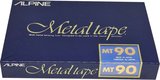 Compact Cassette Alpine MT 90 "Metal Tape" Type IV Metal North America