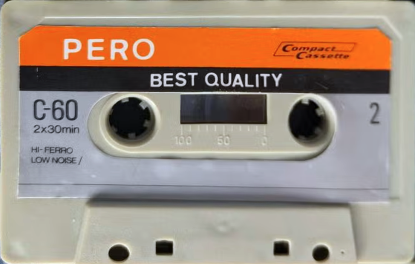 Compact Cassette PERO 60 "Best quality" Type I Normal Unknown Country