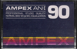Compact Cassette Ampex AN-I 90 Type I Normal Mexico