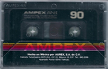 Compact Cassette Ampex AN-I 90 Type I Normal Mexico