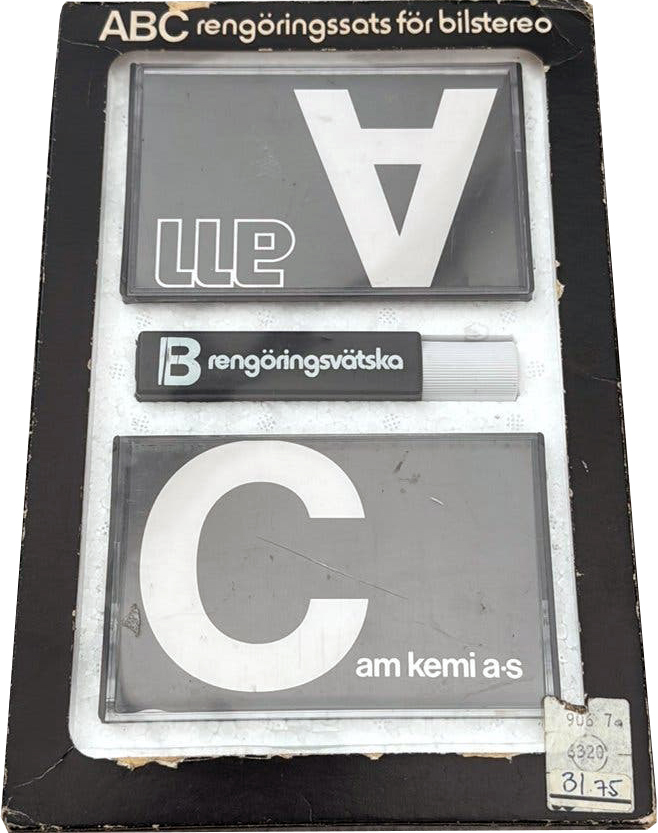 Compact Cassette AM "ABC" Cleaning Cassette Denmark