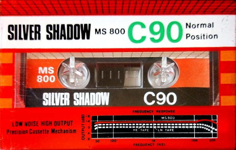 Compact Cassette:  Silver Shadow -  90