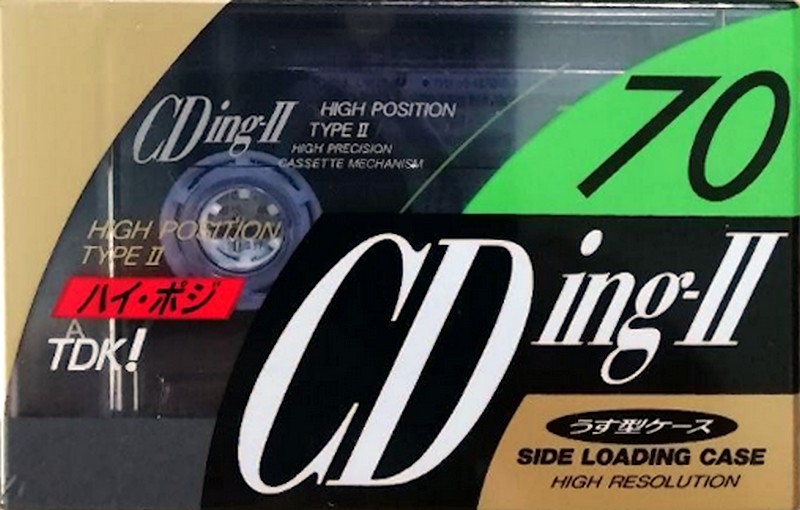 Compact Cassette: TDK  - CDing-II 70