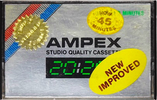 Compact Cassette Ampex 364 45 Type I Normal 1978 Mexico