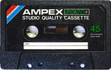 Compact Cassette Ampex 364 45 Type I Normal 1978 Mexico