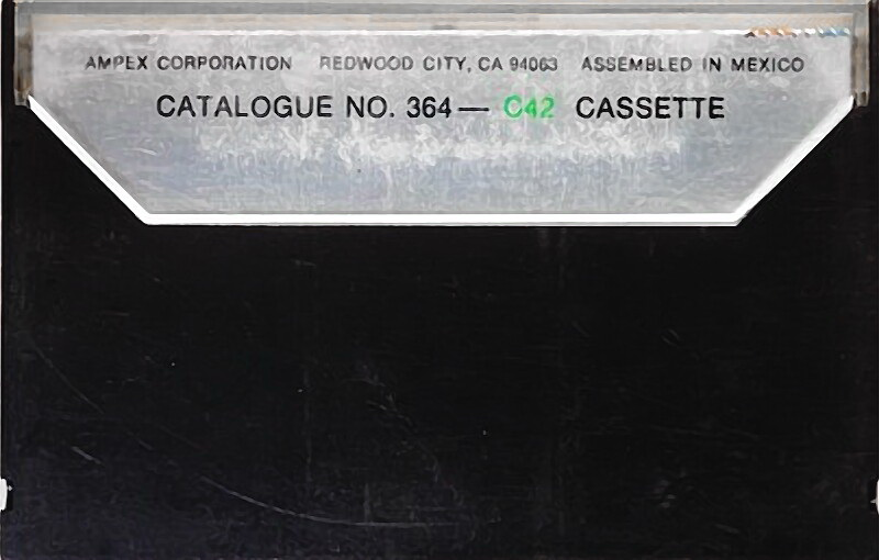 Compact Cassette:  Ampex - 364 45