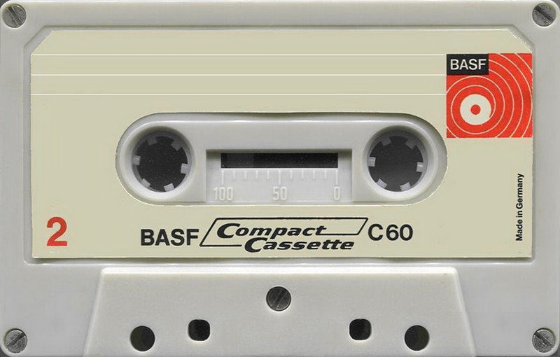 Compact Cassette BASF 60 Type I Normal 1973 Japan