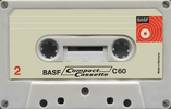 Compact Cassette BASF 60 Type I Normal 1973 Japan
