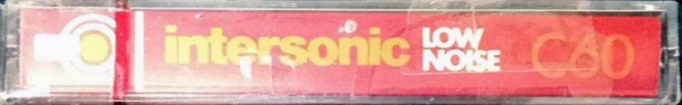 Compact Cassette Intersonic 60 Type I Normal 1980 Greece